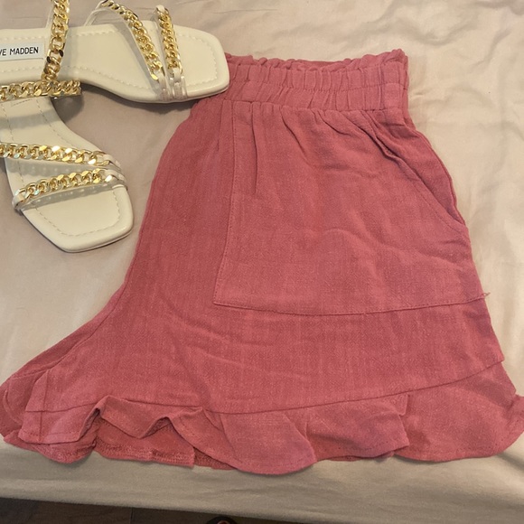 💕 Dk Mauve Shorts Size Med - Picture 2 of 8